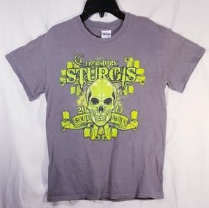 2013 Sturgis South Dakota Motorcycle Rally tee. L